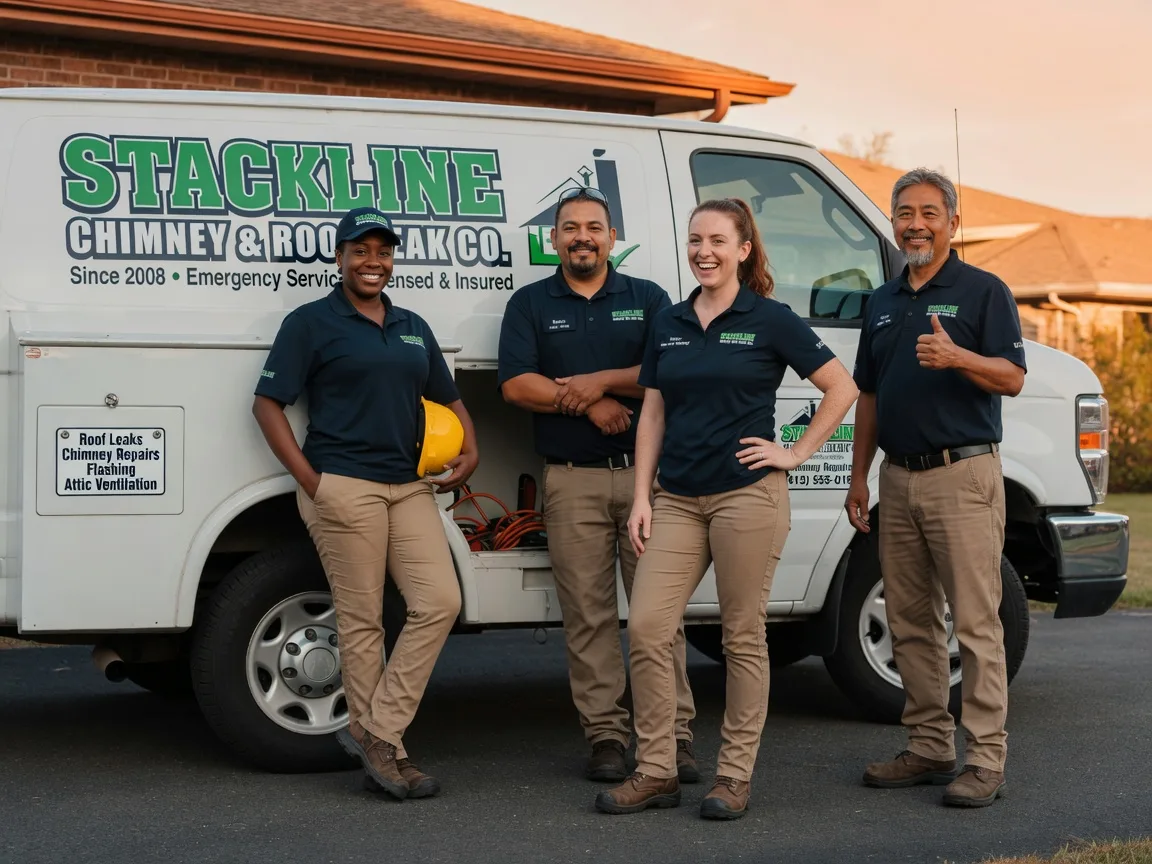 Chimney flashing repair company in Windsor, ME